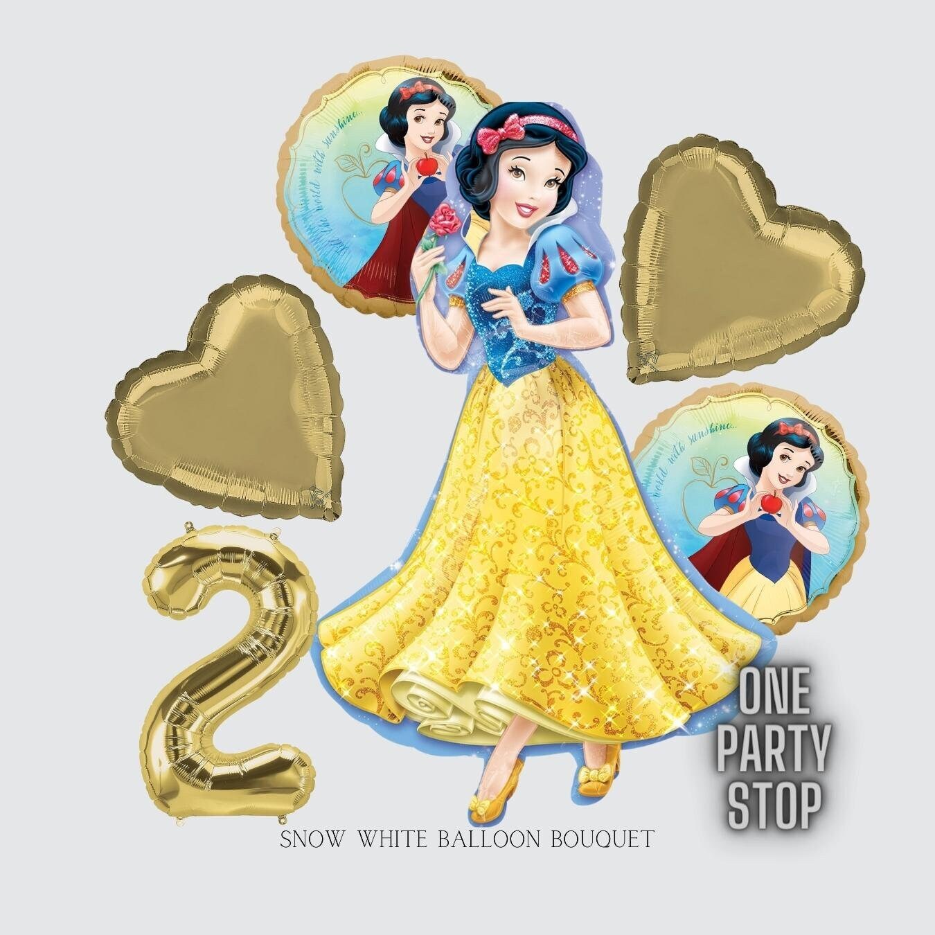 Snow White balloon Bouquet