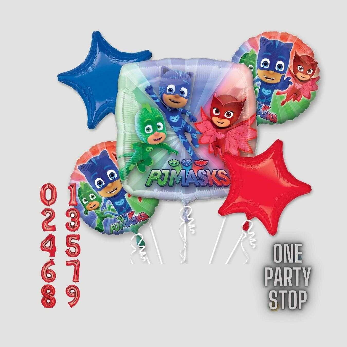 33" PJ Masks OWLETTE - Anagram licensed | PJ Mask Birthday | Pj Masks decorations | Pj Masks Supplies | 4th | 5th birthday | 6th birthday